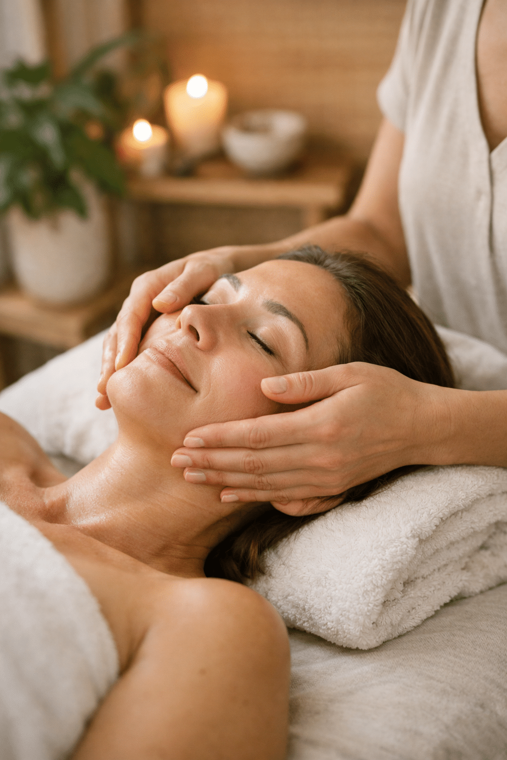 Prendre soin de son visage autrement grâce à l’esthétique énergétique.